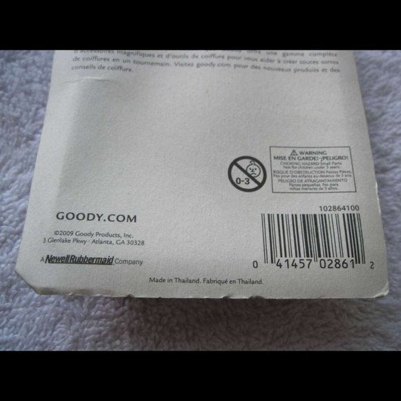 250 Goody April Colored Rubber Band Hair Elastics Ouchless No Metal Small 2009 - Picture 4 of 5